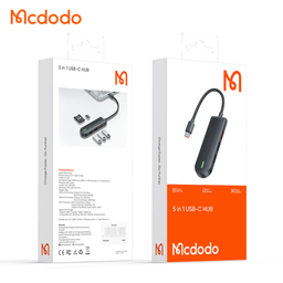 هاب 5 پورت USB-C مک دودو مدل HU-143