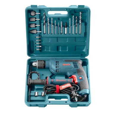 ست دریل چکشی رونیکس مدل RS-0007 مجموعه 29 عددی