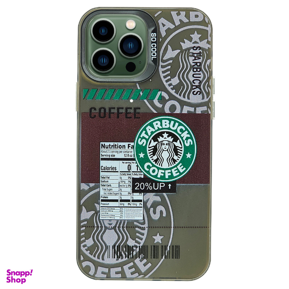 کاور موبایل طرح دار مدل استارباکس مناسب برای اپل iPhone 13 Pro Max