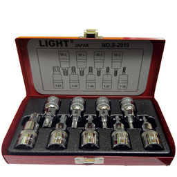 آچار آلن بکسی لایت مدل SMT-LIGHT-JAPAN-1/2-S-2026 مجموعه 9 عددی