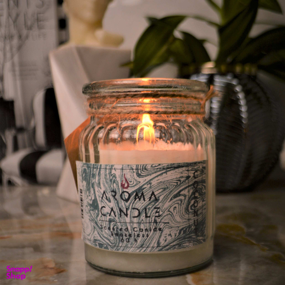 شمع معطر آروما کندل رایحه نارگیل