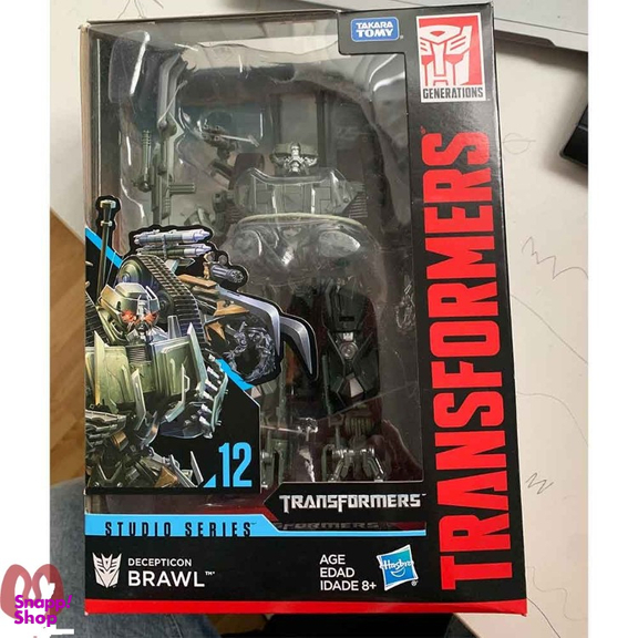 اکشن فیگور هاسبرو مدل تبدیل شوندگان ترنسفورمر کد Brawl 12 سری Takara TOMY