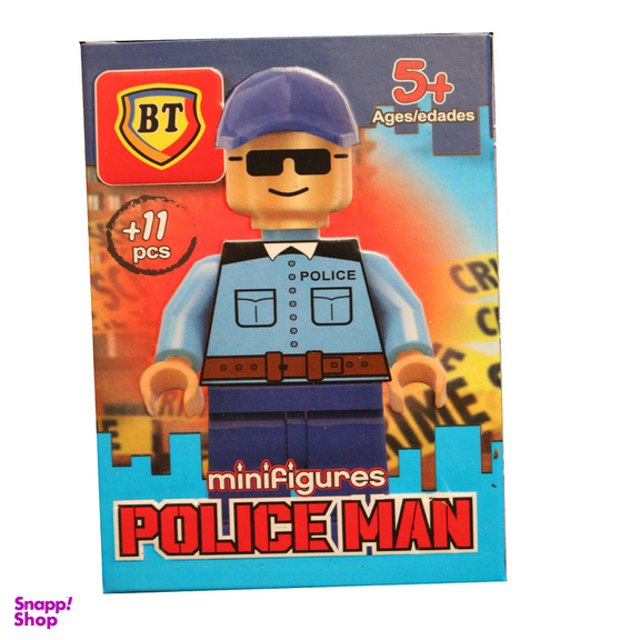 ساختنی لگو بی تی مدل Police Man کد BT_9001