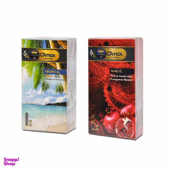 کاندوم کلایمکس مدل 4-B مجموعه 4 عددی