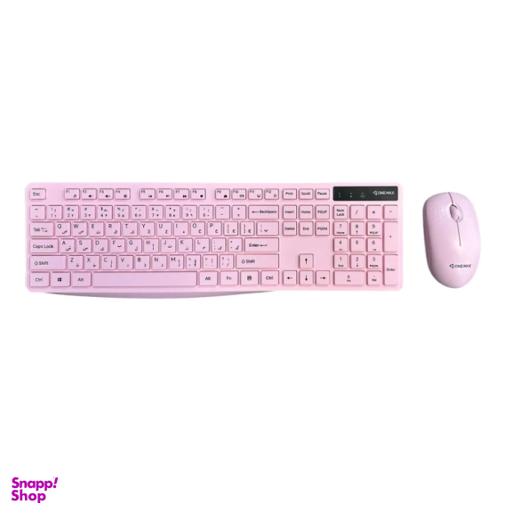 کیبورد و ماوس بی سیم وان مکس مدل OM-4500WA
