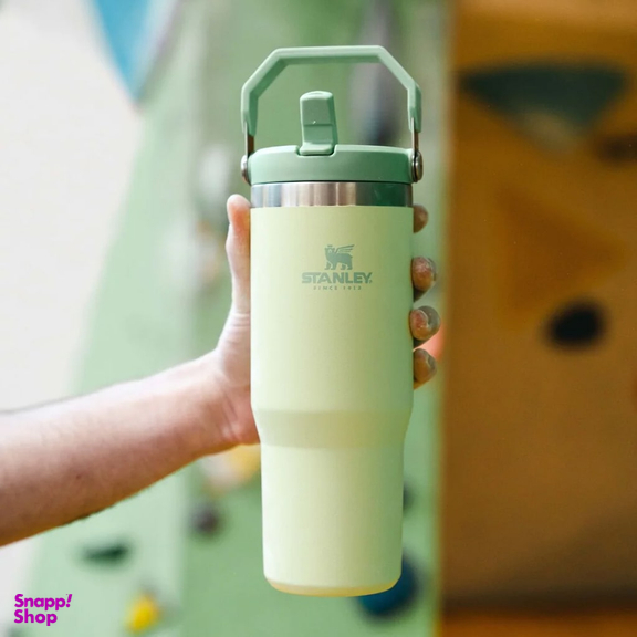 قمقمه استنلی مدل Iceflow Flip Straw Tumbler گنجایش 0.88 لیتر