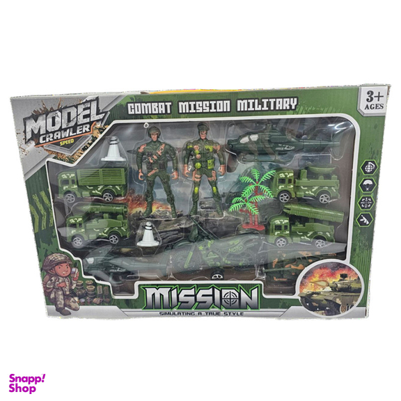 ست اسباب بازی جنگی ناب سل مدل فرمانده مجموعه 13 عددی