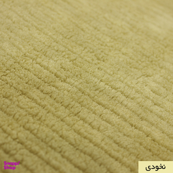 پادری شاران هوم مدل اسفنج دار طرح مخمل راه راه فانتزی سایز 40 ×65 سانتی متر