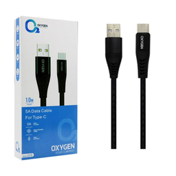 کابل شارژ USB به Type-C اکسیژن مدل LX5 طول 1 متر