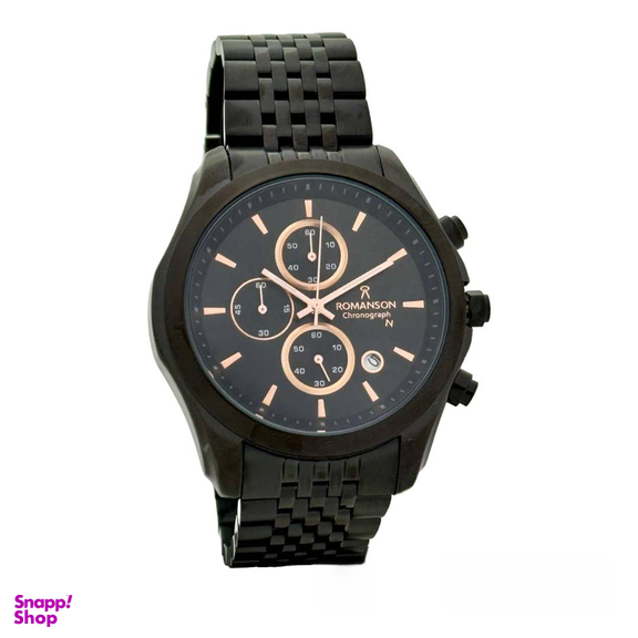 ساعت مچی عقربه ای مردانه رومانسون کد 2101BK-BK-RG