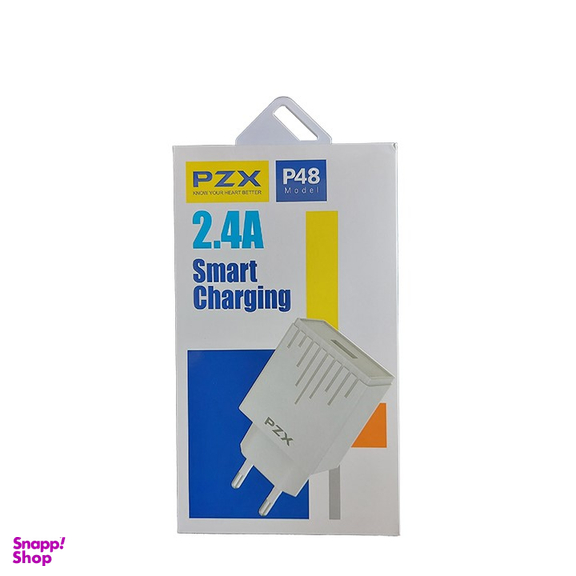 شارژر دیواری 12 وات پی زد ایکس مدل P48