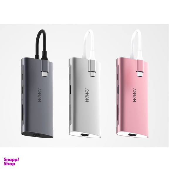 هاب Type-C هشت پورت ویوو مدل Alpha 831HRT