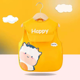 پیش بند نوزاد مدل گاو هپی