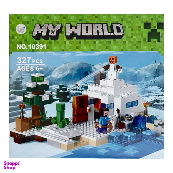 لگو سری ماینکرافت مدل The Snow Hideout