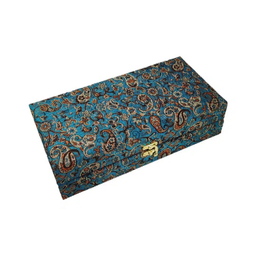 پک هدیه زعفران ستاره زعفرانیه طرح ترمه مدل فاخر کد 02