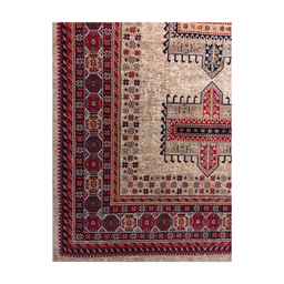 فرش ماشینی فرش بزرگمهر کد 78005 زمینه گندمی