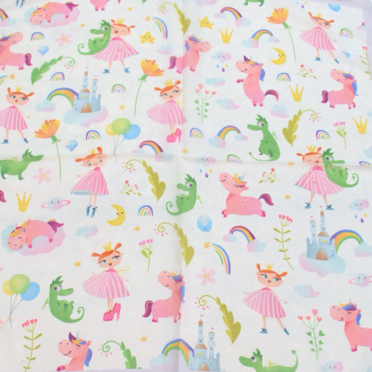 روسری دخترانه طرح دختر کد ANA10225