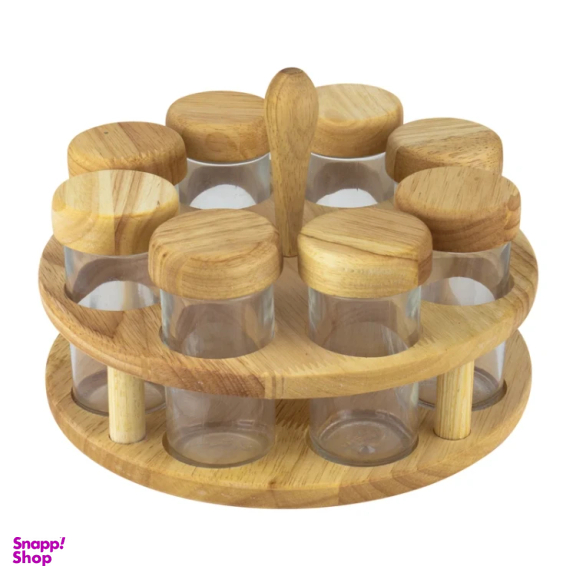 ست جای ادویه یونیک مدل UN-6117 مجموعه 8 پارچه