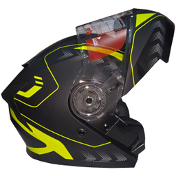 کلاه کاسکت ردلاین مدل فک متحرک عینک دار کد RE937_9