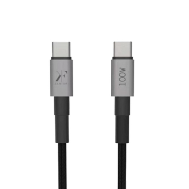 کابل Type-C کی اف-سنیور کد KF Senior S12-C.C طول 1.2 متر