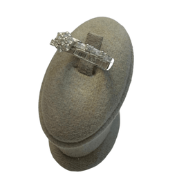 حلقه نقره 925 عیار زنانه طرح گل کد reo13018