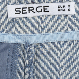 شلوارک زنانه سرژه مدل 229143 رنگ آبی