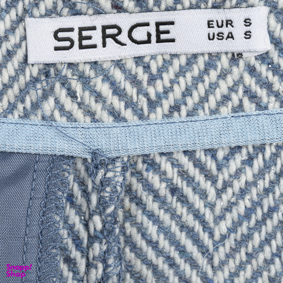 شلوارک زنانه سرژه مدل 229143 رنگ آبی