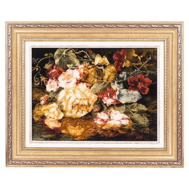 تابلو فرش دستباف سی پرشیا مدل دسته گل کد 903787