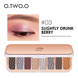 پالت سایه چشم او تو او مدل Slightly Drunk Berry