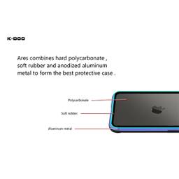 کاور کی دوو مدل Ares مناسب برای گوشی موبایل اپل iPhone 14 Pro
