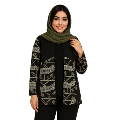 مانتو زنانه السانا مدل واله کد 212719