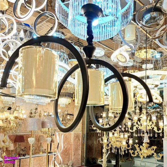 لوستر نورهام مدل فنری
