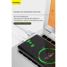 کابل تبدیل USB به MicroUSB پاواریال مدل DC-125 طول 1 متر