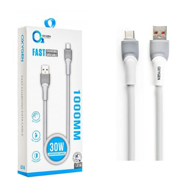 کابل دیتا USB به Type-C اکسیژن مدل LX14 طول 1 متر