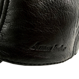 کلاه کپ آرمان چرم مدل نقاب دار