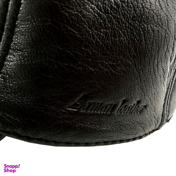 کلاه کپ آرمان چرم مدل نقاب دار