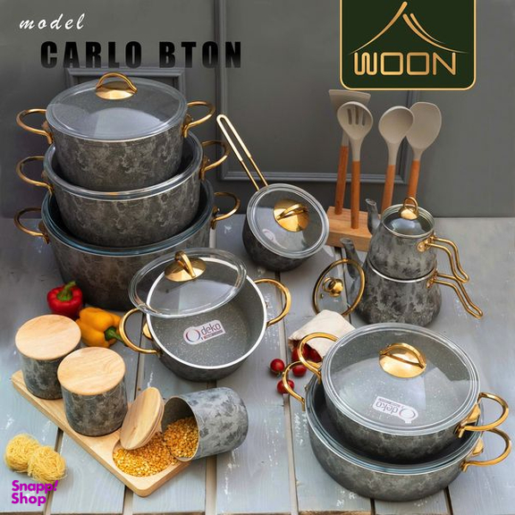 سرویس پخت و پز 26 پارچه وون مدل CARLO BTON