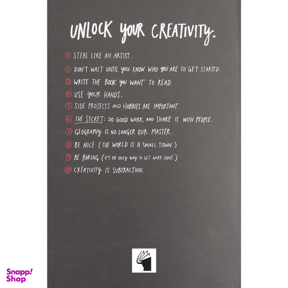 کتاب steal like an artist اثر Austin Kleon انتشارات معيار علم