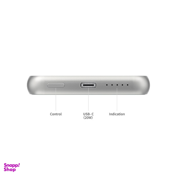 پاوربانک 20 وات مایپو مدل MagLink Slim SPQ02 ظرفیت 5000 میلی‌ آمپر ساعت