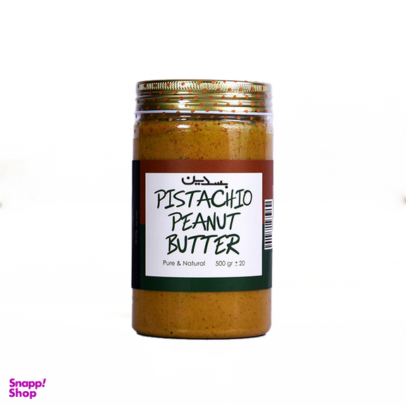 کره بادام زمینی و پسته بسدین وزن 500 گرم