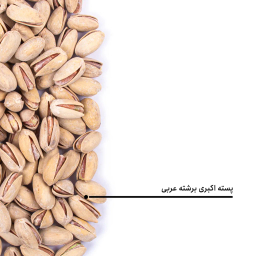 پسته اکبری برشته عربی بارجیل
