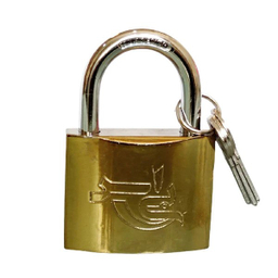 قفل آویز بی اس مدل 50MM بسته 2 عددی