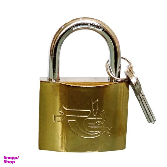 قفل آویز بی اس مدل 50MM بسته 2 عددی