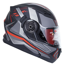 کلاه کاسکت فک متحرک ردلاین مدل 935 طرح Anthony Mat به همراه کاور