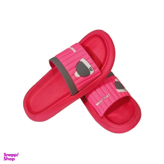 دمپایی زنانه زیتون کد PK 0123 رنگ صورتی