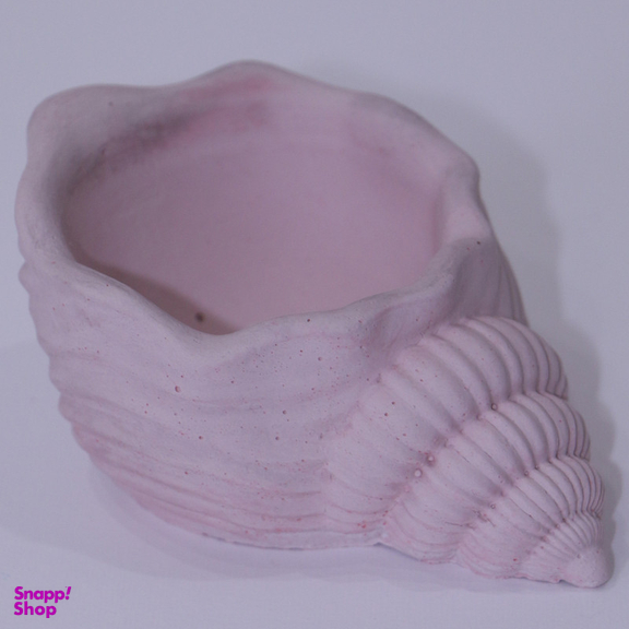 ظرف دکوری مدل بتنی طرح صدف حلزونی