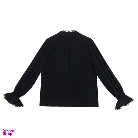 شومیز زنانه برنس مدل آذر رنگ مشکی