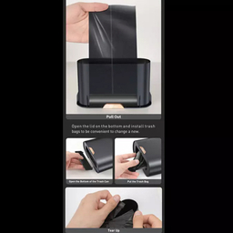 کیسه زباله خودرو باسئوس مدل CRLJD-B01 مجموعه 3 عددی