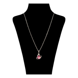 گردنبند نقره زنانه سواروسکی مدل کره زمین و ستاره کد 147996