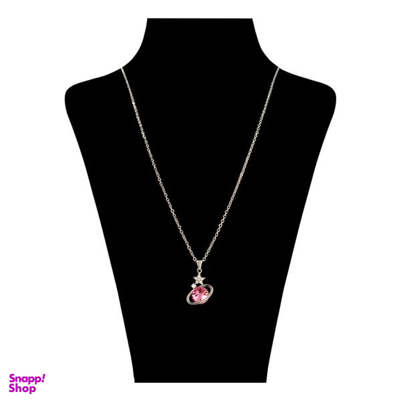 گردنبند نقره زنانه سواروسکی مدل کره زمین و ستاره کد 147996